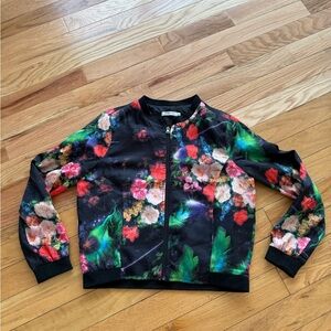 JustFab Black Quilted Jacket